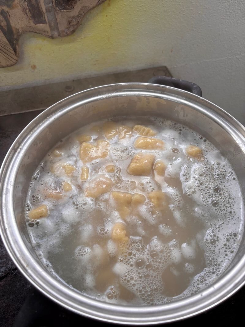 kochende Gnocchi