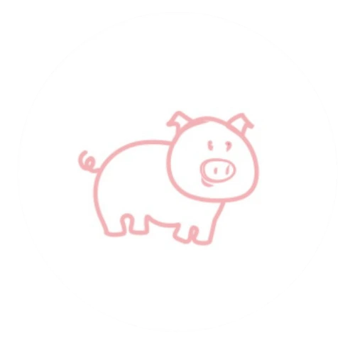 Grafik von einem Schwein